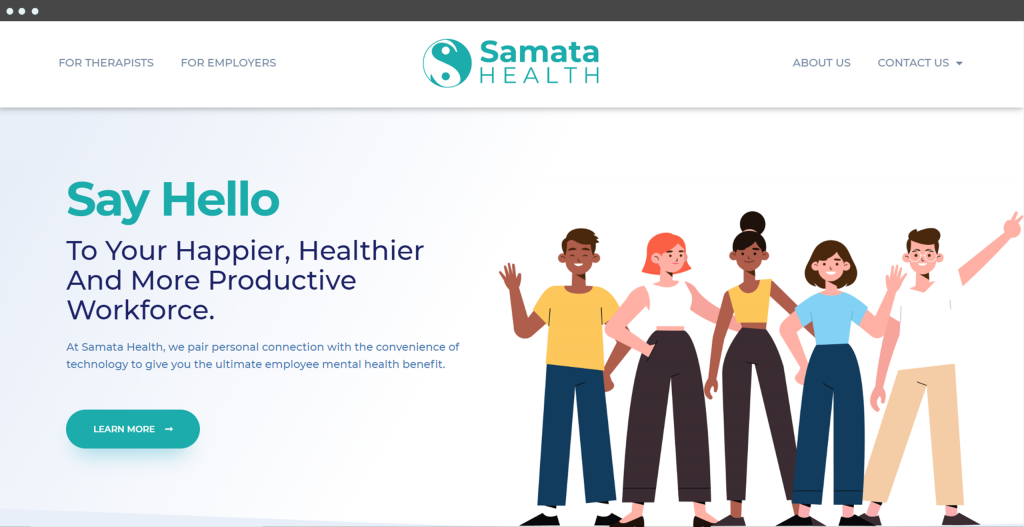 Samata Health Website Work